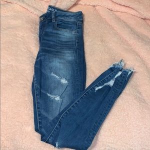American Eagle Ripped Skinny Jeans